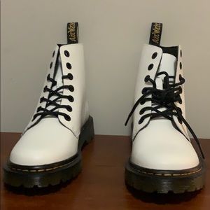 White Dr. Martens